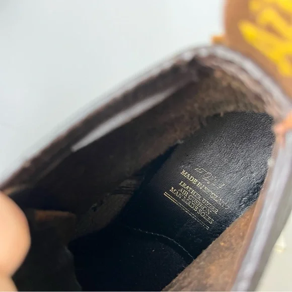 Dr. Martens Brown Combat Boots - Picture 9 of 9